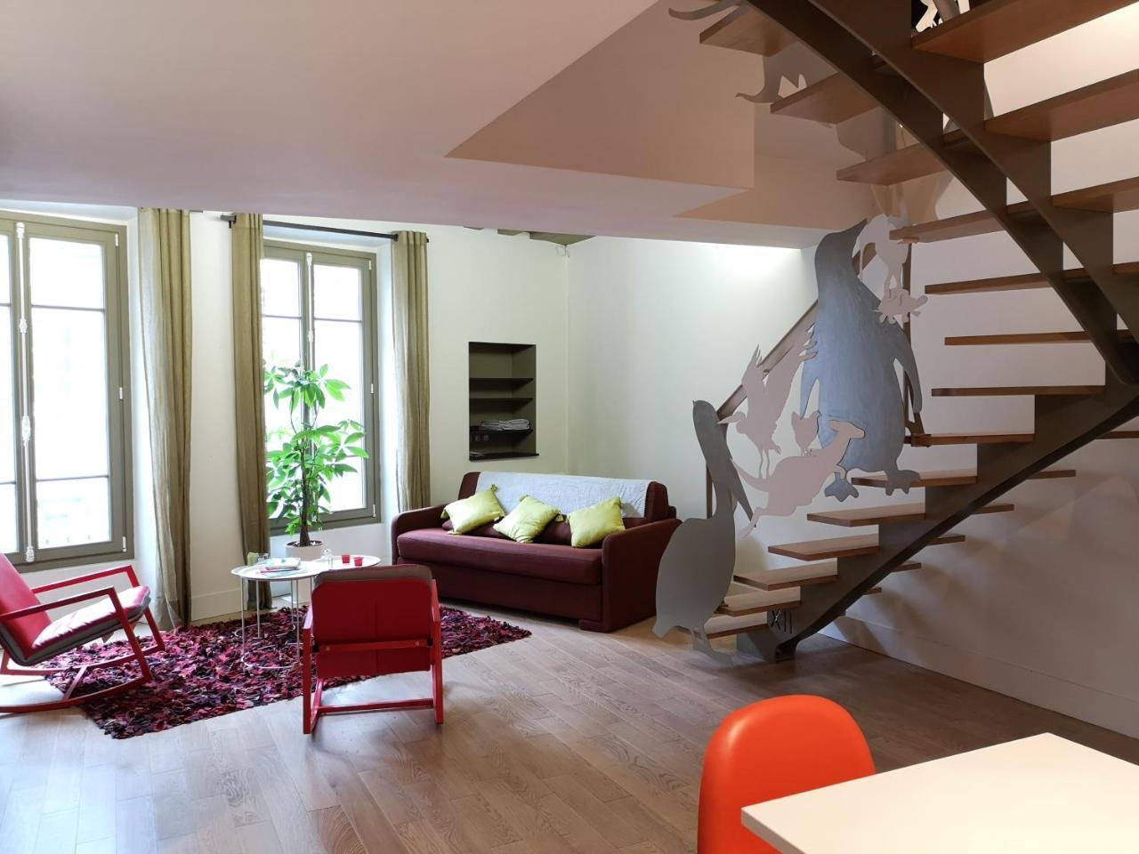 Beautiful Duplex In The Center Of Paris Apartamento Exterior foto