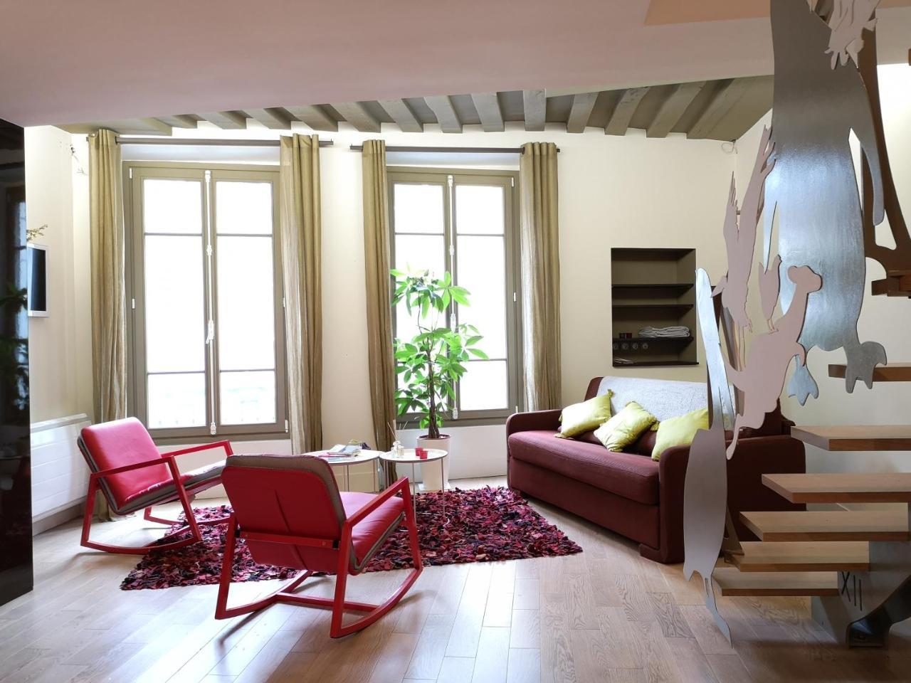 Beautiful Duplex In The Center Of Paris Apartamento Exterior foto